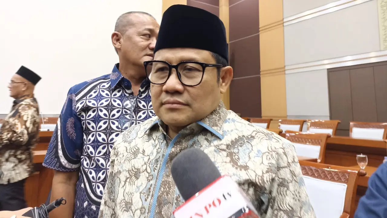 Ketua Tim Pengawasan (Timwas) Haji Dewan Perwakilan Rakyat (DPR), Abdul Muhaimin Iskandar alias Cak Imin, di Kompleks Parlemen Senayan, Jakarta, Senin (1/7/2024). (Liputan6.com/Delvira Hutabarat)