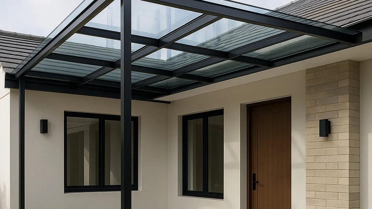 Model Kanopi Teras Depan Rumah Minimalis (Foto: ChatGPT)