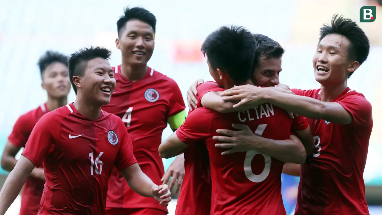 Sepak Bola: Chinese Taipei Vs Hong Kong