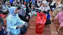 Selama Ramadan 1446 Hijriah, Masjid Istiqlal Jakarta menyiapkan 4.000 porsi makanan untuk berbuka puasa. (Liputan6.com/Angga Yuniar)