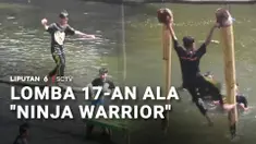 Makin ke sini, makin kreatif saja lomba menyambut 17-an. Di Surabaya, warga membuat lomba ala "Ninja Warrior" di sungai. Peserta harus melewati berbagai rintangan, seperti naik flying fox hingga bergelantungan di batang pisang.