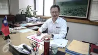 Direktur Divisi Informasi Pers Taipei Economic & Trade Office (TETO) Ismail Mae. (Liputan6.com/Faizal Fanani)