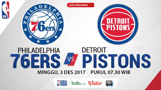 Philadelphia 76ers Vs Detroit Pistons_2