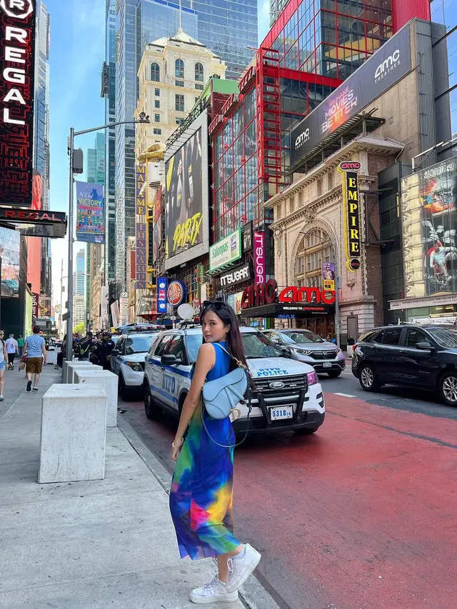 7 Potret Beby Tsabina Liburan di New York, Seru Bareng Keluarga