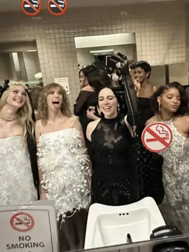 Pelanggaran yang dilakukan selebriti di Met Gala. [Foto: Instagram/billiellish]