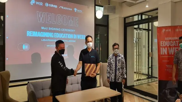 PT WIR Asia Tbk (WIRG) berkolaborasi dengan Cakap, platform teknologi edukasi (Foto: Liputan6.com/Gagas P)