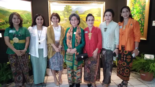 SanUr Painters bernaung di bawah Ikatan Alumni Santa Ursula Jalan Pos Jakarta (ISP).