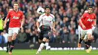 Laga Manchester United vs Liverpool (AFP/Paul Ellis)