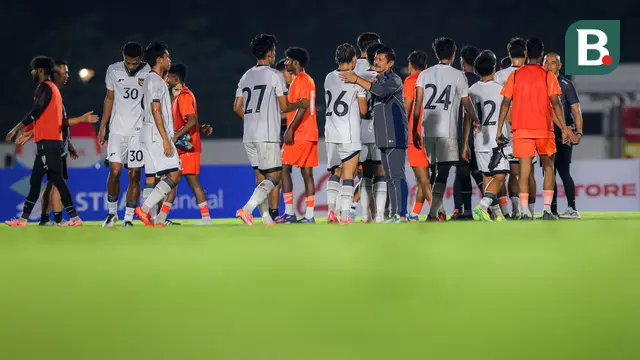  TC Tahap Pertama Timnas Indonesia U-22 Diakhiri dengan Laga Imbang Melawan India