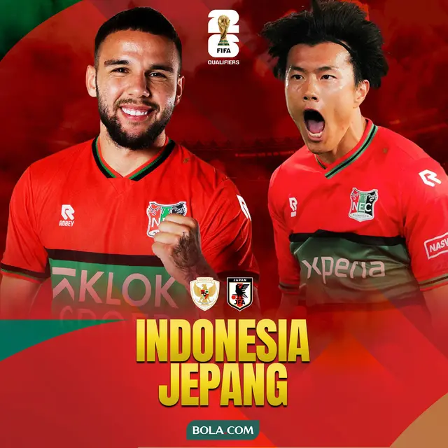 Kualifikasi Piala Dunia 2026 - Timnas Indonesia Vs Jepang: Calvin Verdonk Vs Koki Ogawa