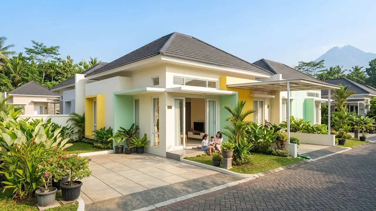 Warna Cat Rumah yang Bagus dan Cerah