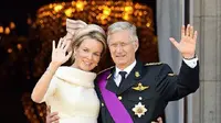 Raja Philippe dan Ratu Mathilde (AP)