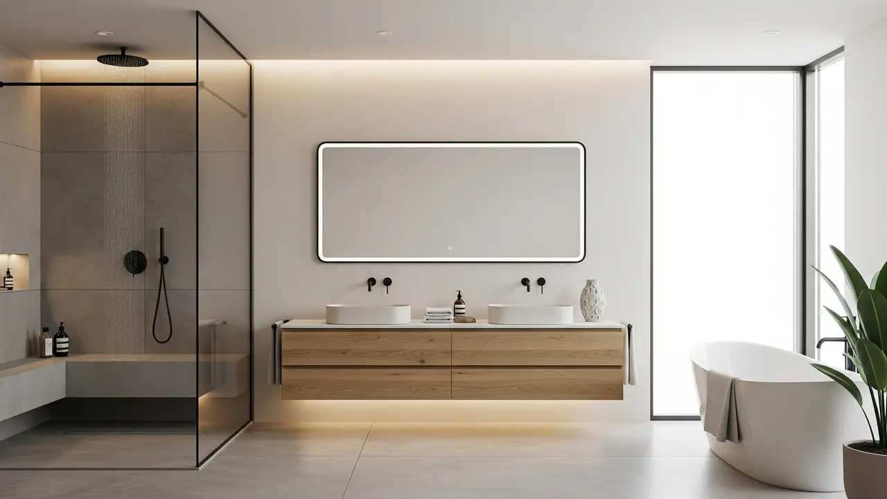 Inspirasi Interior Kamar Mandi Minimalis Modern 2026