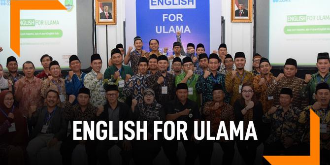 VIDEO: Ini Tujuan Ridwan Kamil Bikin program English For Ulama