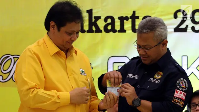 Dibonceng Polisi, Ketua KPU Verifikasi Faktual Partai Golkar