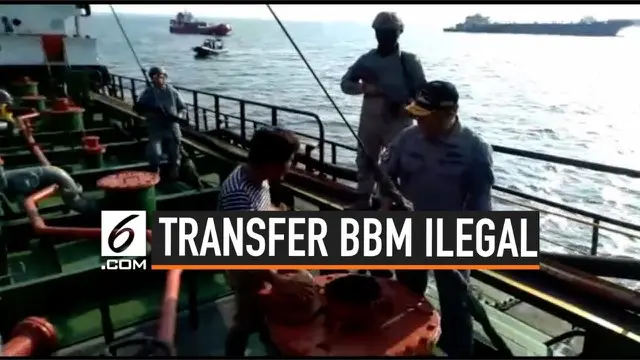 Badan Keamanan Laut (Bakamla) RI menangkap dua kapal yang diduga melakuka transfer BBM ilegal di perairan Jakarta Utara.
