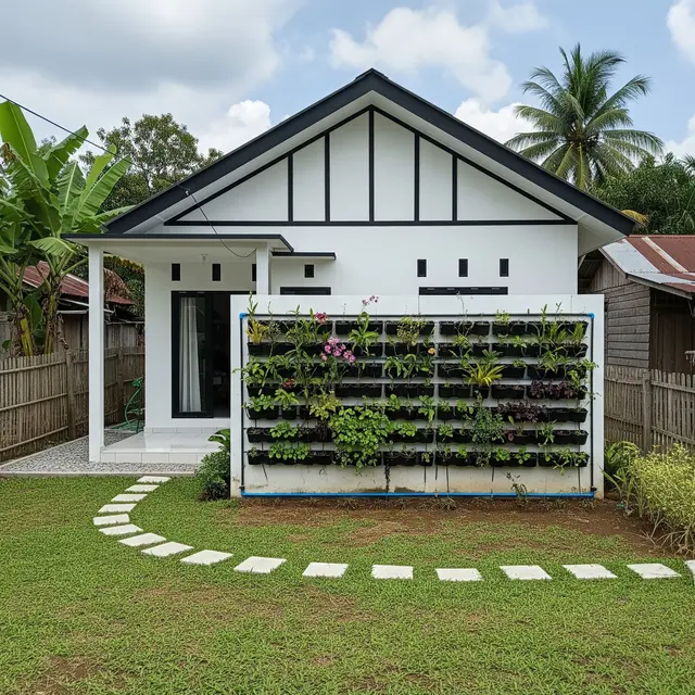 9 Rumah Kecil Scandinavian di Desa dengan Kebun Belakang Mini, Harmoni Minimalis