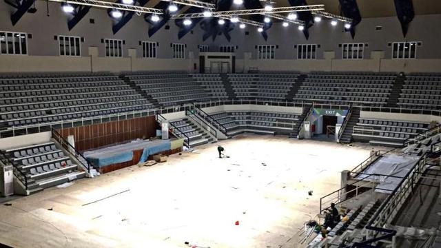 Renovasi Padepokan Pencak Silat Indonesia di Taman Mini Indonesia Indah yang akan digunakan untuk venue Asian Games 2018 telah selesai. (Dok Kementerian PUPR)