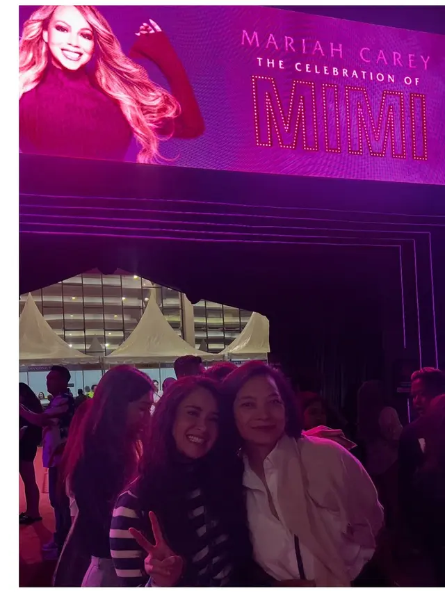 8 Potret Artis Nonton Konser Mariah Carey 2025 di Jakarta, Krisdayanti Boyong Keluarga