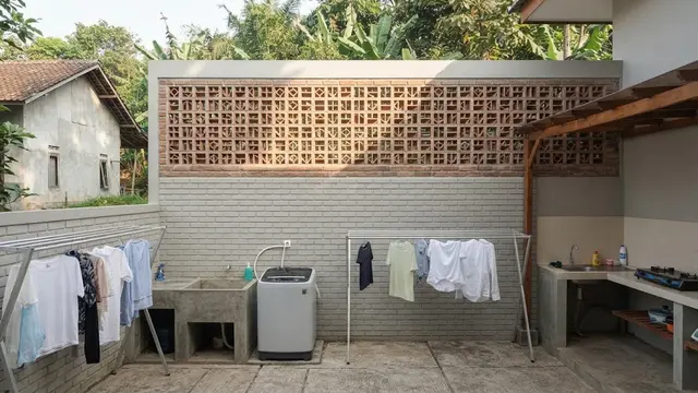 Inspirasi Dinding Bata Berongga untuk Ventilasi Rumah Minimalis