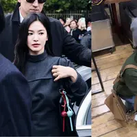 Melihat gaya slengekan Song Hye Kyo sebelum hadiri Milan Fashion Week (@kyo1122]