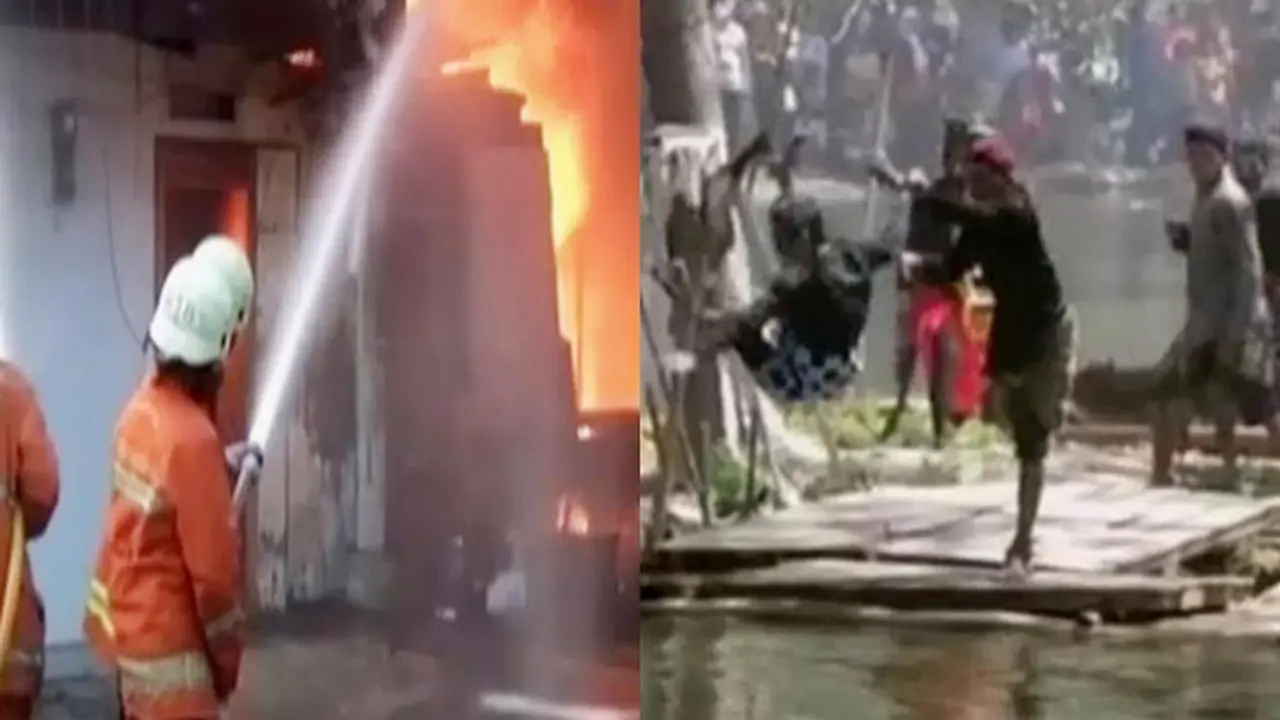Kebakaran Gudang Kayu Pemprov DKI hingga Tradisi Grebek Syawal
