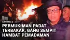 Terdapat tujuh rumah di permukiman padat Kota Makassar, Sulawesi Selatan, ludes terbakar. Kebakaran memicu kepanikan warga, sebanyak 15 mobil pemadam berjibaku untuk memadamkan api.