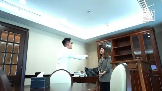 Rumah dan kantor Valencia Tanoesoedibjo (YouTube/BW)