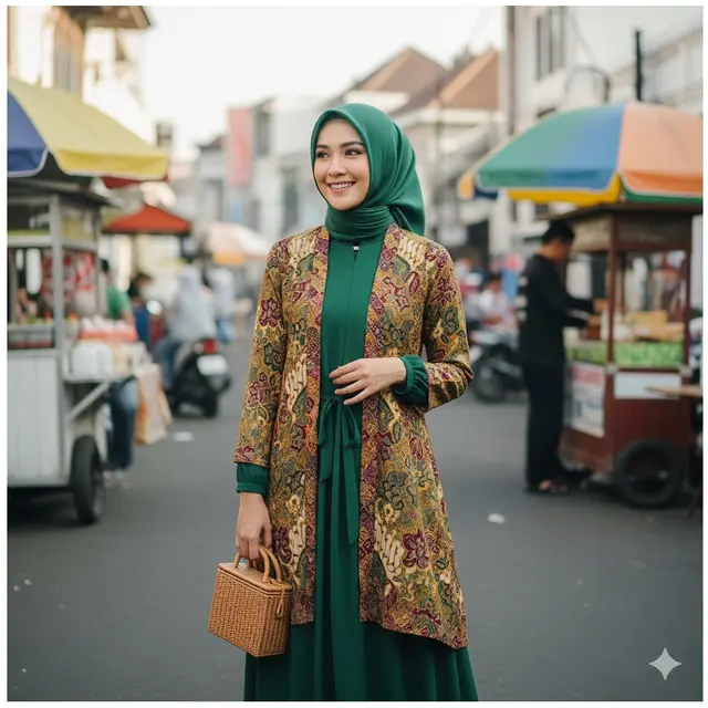 10 Model Gamis untuk Pengajian Maulid Nabi 2025, Tampil Anggun dan Syar'i