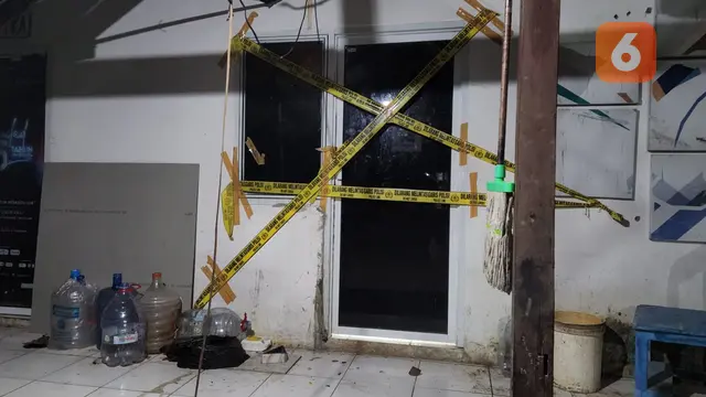 Sekretariat kemahasiswaan di UNM yang diduga jadi bunker narkoba (Liputan6.com/Fauzan)