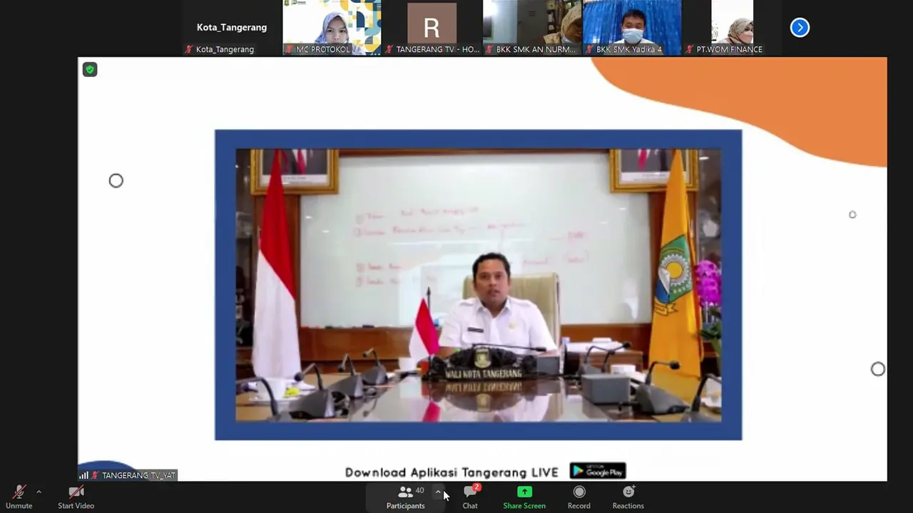 Wali Kota Tangerang Arief R. Wismansyah