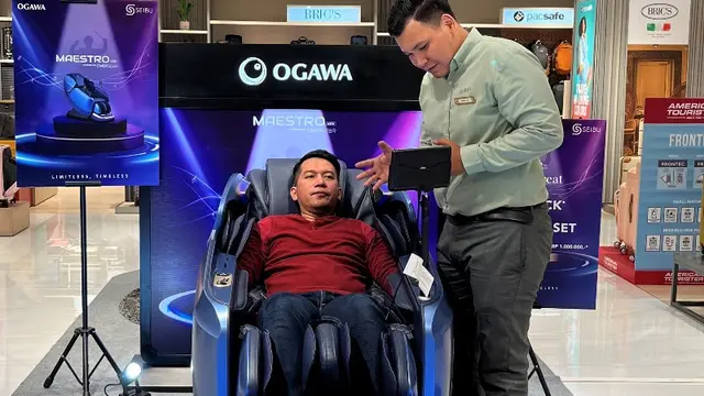Kursi Pijat Tanpa Batas untuk Relaksasi dari Kehidupan Modern.  foto: istimewa