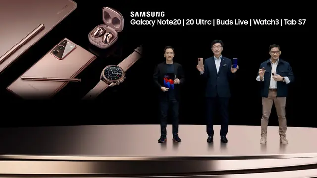 Peluncuran online Galaxy Note 20 series