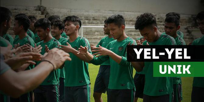 VIDEO: Ini Dia Yel-yel Unik Timnas Indonesia U-19
