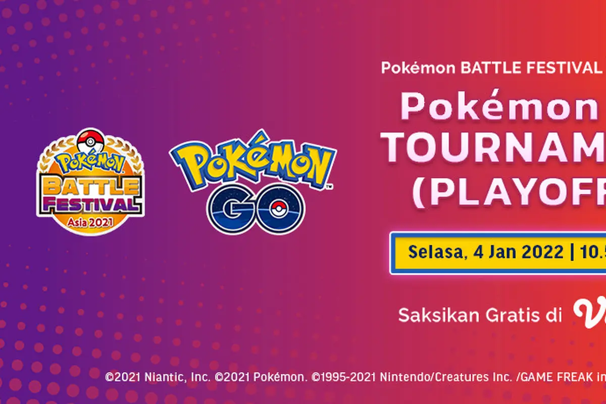 Live Streaming Pokemon Battle Festival Asia 2021 Babak Play Off di Vidio Pekan Ini