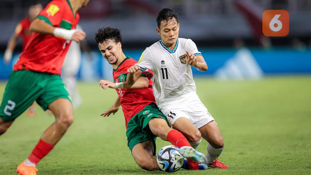 Timnas Indonsia U-17 Vs Maroko