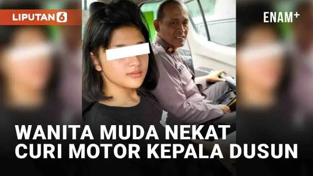 Seorang wanita muda ditangkap warga di Dusun Kwancen, Bandongan, Magelang. Ia ditangkap lantaran mencuri sepeda motor yang terparkir di samping rumah korban. Tak main-main, motor yang ia curi milik kepala dusun setempat.
