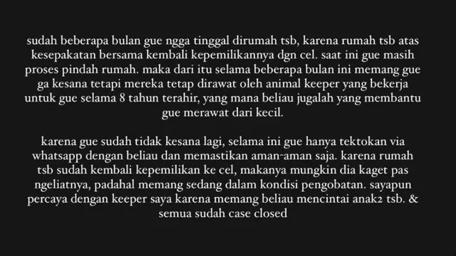Penjelasan Niko Al hakim