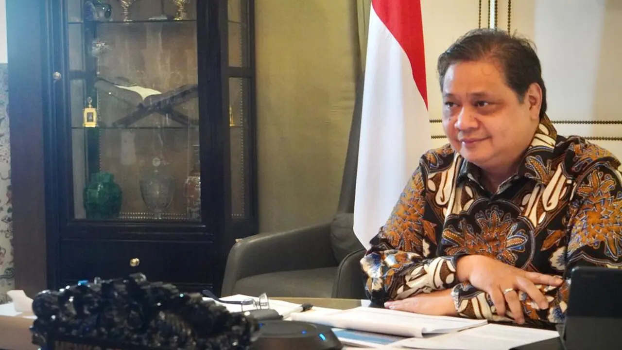 Menteri Koordinator Bidang Perekonomian Airlangga Hartarto