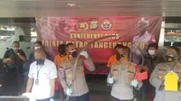 Polres Metro Tangerang Kota mengamankan dua kelompok yang melakukan tawuran di Kecamatan Karawaci, Kota Tangerang. (Foto:Liputan6/Pramita Tristiawati)