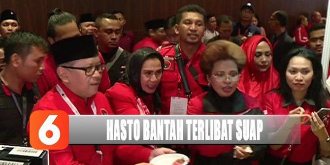 Hasto Bantah Dugaan Keterlibatan Suap Komisioner KPU Wahyu Setiawan