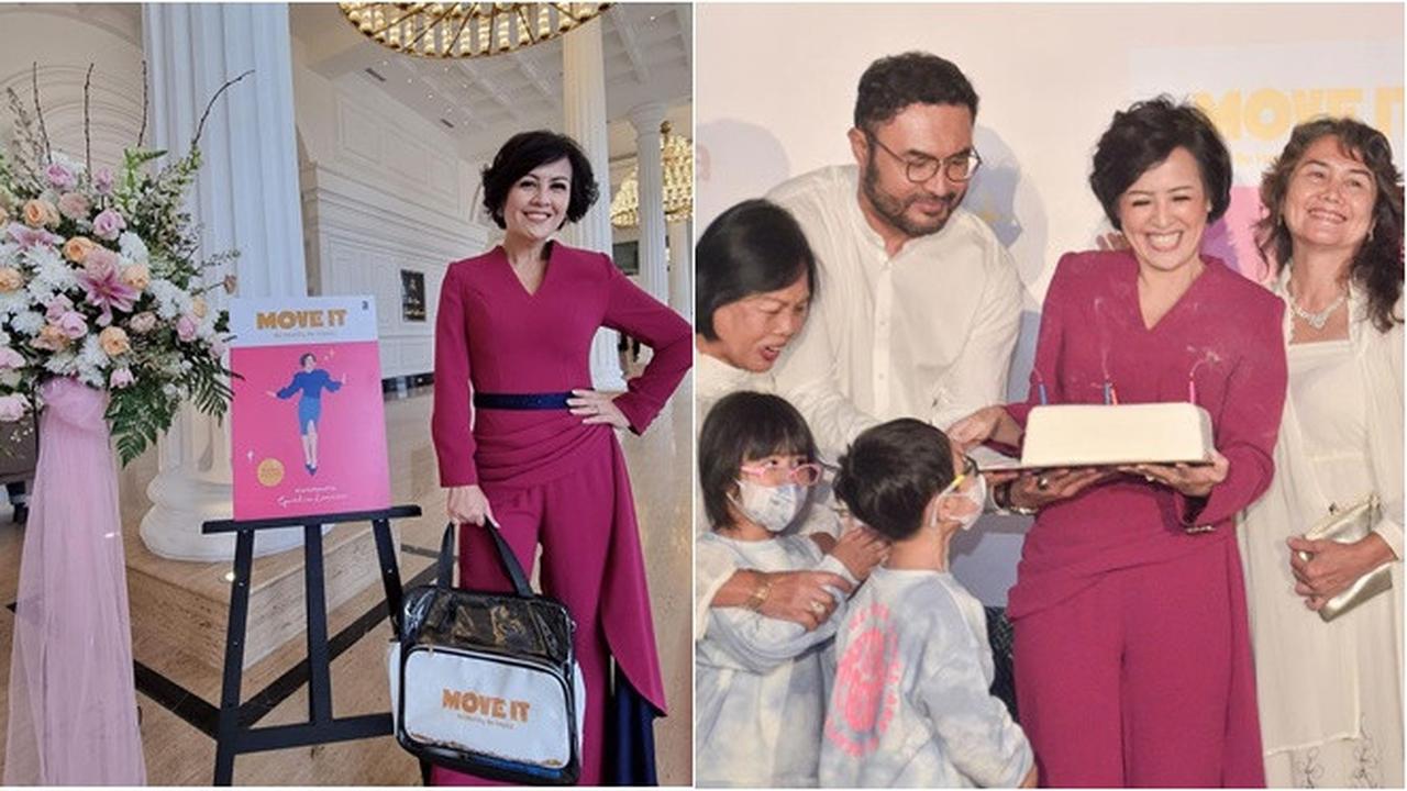 Sekaligus Rilis Buku, Ini 6 Potret Perayaan Ulang Tahun Cynthia Lamusu ke-44