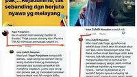 Postingan istri Dandim 1417 Kendari, sempat memancing reaksi netizen sebelum adanya sanksi hukum terhadap suaminya.(Liputan6.com/Ahmad Akbar Fua)