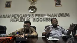 Nasrullah merujuk pada pelaksanaan Pemilu 2009 melalui putusan MK pemilih tidak terdaftar bisa memilih dengan menggunakan KTP, Jakarta, Jumat (12/9/2014) (Liputan6.com/Miftahul Hayat)