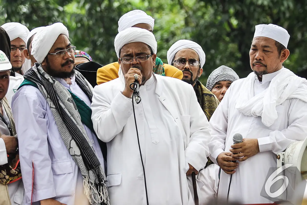 Habib Rizieq Ancam Bikin Gubernur Tandingan