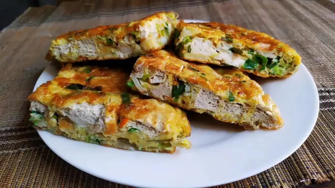 Telur Dadar Padang Crispy