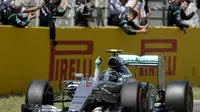 Nico Rosberg Kuasai Latihan Bebas GP Inggris