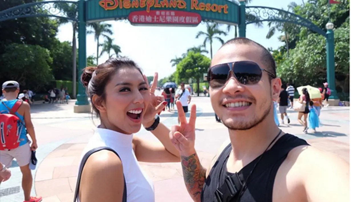 Kali ini Tyas memutuskan untuk berlibur ke Macau dan Hong Kong bersama Raiden Soedjono. (Via Instagram/@Tyasmirasih)