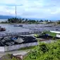 Usaui gempa Magnitudo 6,1 Maluku Tengah, BMKG meminta warga untuk menjauhi pantai dan segera menuju tempat tinggi. (Liputan6.com Abdul Karim)
