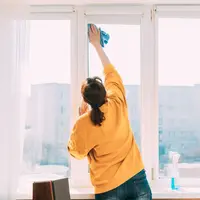 ilustrasi Cara Membersihkan Kaca Jendela/Grisha Bruev/shutterstock